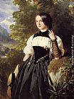 Franz Xavier Winterhalter A Swiss Girl from Interlaken painting